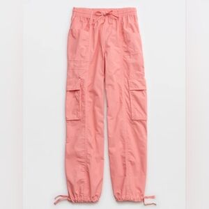 Aerie High Waisted Go-For-It Baggy Cargo Pant